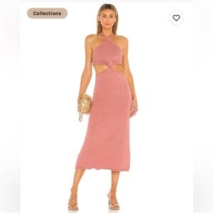 Cult Gaia Cameron Dress Pink Jaipur Size Medium